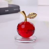 Simple Style Apple Crystal Casual Daily Ornaments sku image 9