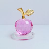 Simple Style Apple Crystal Casual Daily Ornaments sku image 11