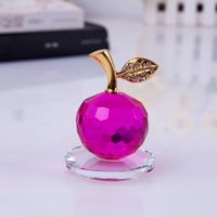 Simple Style Apple Crystal Casual Daily Ornaments sku image 23