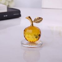 Simple Style Apple Crystal Casual Daily Ornaments sku image 12