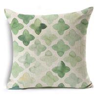 Vacation Plant Linen Pillow Cases main image 2