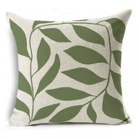 Vacation Plant Linen Pillow Cases sku image 11