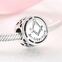 Classic Style Geometric Round Sterling Silver Jewelry Accessories main image 6