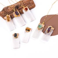 Simple Style Color Block Natural Stone Charms main image 5