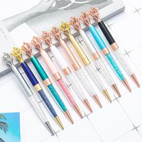 1 Piece Crown Class Learning Daily Metal Cute Ballpoint Pen main image 1