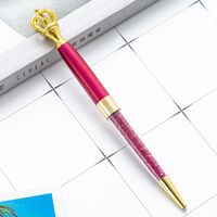 1 Piece Crown Class Learning Daily Metal Cute Ballpoint Pen sku image 16
