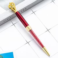 1 Piece Crown Class Learning Daily Metal Cute Ballpoint Pen sku image 17