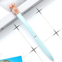 1 Piece Pineapple Class Learning Daily Metal Cute Ballpoint Pen sku image 20