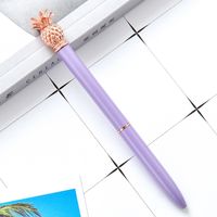 1 Piece Pineapple Class Learning Daily Metal Cute Ballpoint Pen sku image 22
