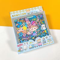 1 Set Animal Graduation Plastic Cartoon Style Vacation Sweet Stickers sku image 3