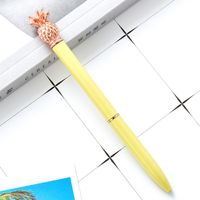 1 Piece Pineapple Class Learning Daily Metal Cute Ballpoint Pen sku image 21