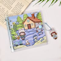 1 Piece Animal Class Learning Pvc Cute Notebook main image 2