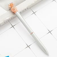 1 Piece Pineapple Class Learning Daily Metal Cute Ballpoint Pen sku image 15
