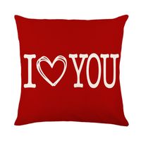 Vacation Heart Shape Polyester Pillow Cases sku image 2