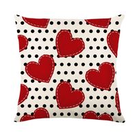Vacation Heart Shape Polyester Pillow Cases sku image 4