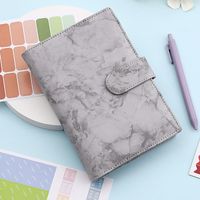 1 Piece Letter Learning School Imitation Leather Wood-free Paper Retro Vacation Notebook main image 2