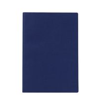 1 Piece Solid Color Learning School Imitation Leather Double Gummed Paper Business Notebook sku image 10