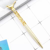 1 Piece Antlers Class Learning Daily Metal Cute Ballpoint Pen sku image 10