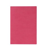 1 Piece Solid Color Learning School Imitation Leather Double Gummed Paper Business Notebook sku image 7