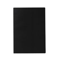 1 Piece Solid Color Learning School Imitation Leather Double Gummed Paper Business Notebook sku image 9