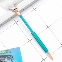 1 Piece Antlers Class Learning Daily Metal Cute Ballpoint Pen sku image 23