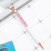 1 Piece Antlers Class Learning Daily Metal Cute Ballpoint Pen sku image 4