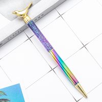 1 Piece Antlers Class Learning Daily Metal Cute Ballpoint Pen sku image 12