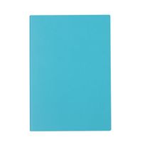 1 Piece Solid Color Learning School Imitation Leather Double Gummed Paper Business Notebook sku image 5