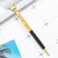 1 Piece Antlers Class Learning Daily Metal Cute Ballpoint Pen sku image 5