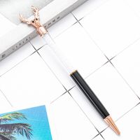 1 Piece Antlers Class Learning Daily Metal Cute Ballpoint Pen sku image 21