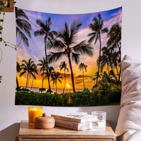 Retro Vacation Landscape Polyester Fiber (polyester) Tapestry Artificial Decorations main image 4