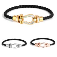 Lady Solid Color Stainless Steel Women's Bracelets main image 1
