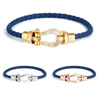Lady Solid Color Stainless Steel Women's Bracelets main image 2