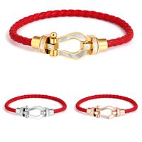 Lady Solid Color Stainless Steel Women's Bracelets main image 3