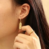 Elegant Simple Style Snake Copper Plating Inlay Zircon 18k Gold Plated Jewelry Set main image 3