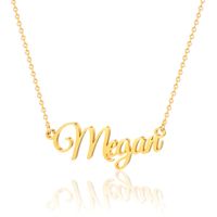 Wholesale Simple Style Letter Copper Plating sku image 13