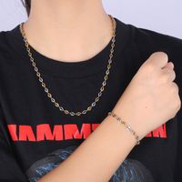 Hip-hop Geometric Alloy Plating Unisex Necklace main image 5