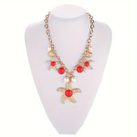 Streetwear Color Block Alloy Women's Pendant Necklace sku image 1