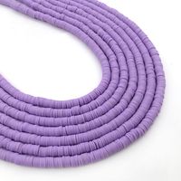 1 Set Diameter 6 Mm Hole 2~2.9mm Soft Clay Solid Color Beads sku image 13