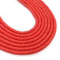 1 Set Diameter 6 Mm Hole 2~2.9mm Soft Clay Solid Color Beads sku image 1