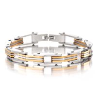 Hip-hop Geometric Titanium Steel Plating Bracelets main image 1