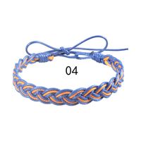 Simple Style Color Block Wax Line Unisex Bracelets sku image 4