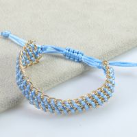 Simple Style Solid Color Alloy Knitting Unisex Bracelets sku image 2