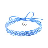 Simple Style Color Block Wax Line Unisex Bracelets sku image 6