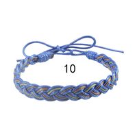 Simple Style Color Block Wax Line Unisex Bracelets sku image 10