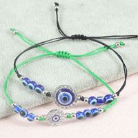 Ethnischer Stil Teufels Auge Gemischte Materialien Perlen Unisex Kordelzug Armbänder main image 4