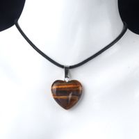 Simple Style Heart Shape Natural Stone Opal Polishing Charms sku image 7