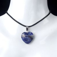 Simple Style Heart Shape Natural Stone Opal Polishing Charms sku image 23
