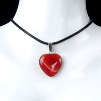 Simple Style Heart Shape Natural Stone Opal Polishing Charms sku image 6