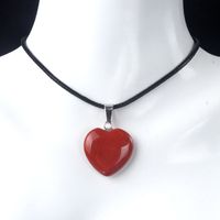 Simple Style Heart Shape Natural Stone Opal Polishing Charms sku image 10